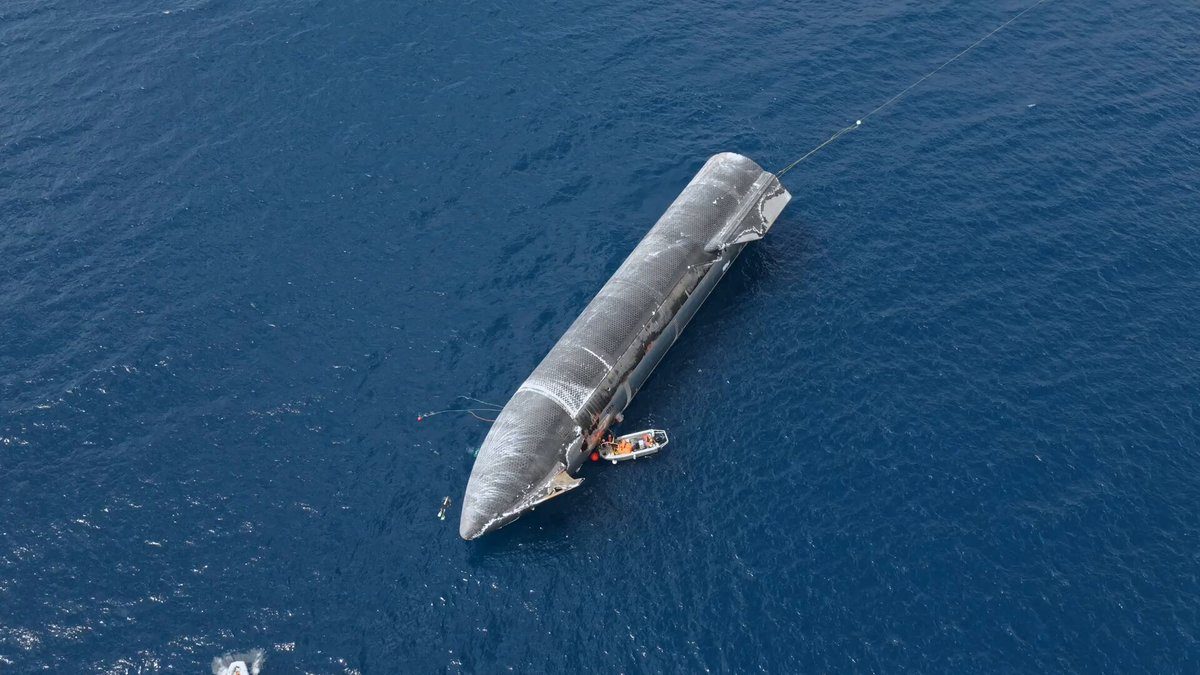 Ship 40 return footage