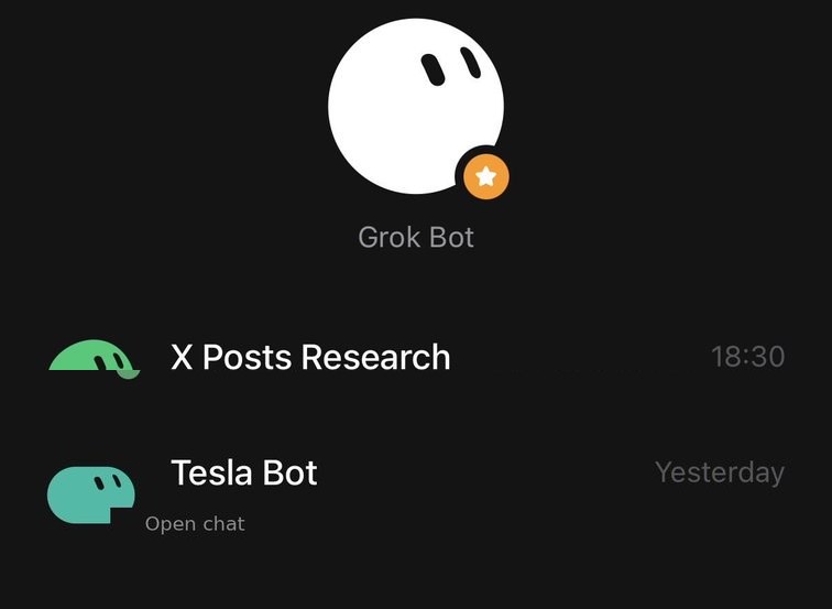 Grok bot list