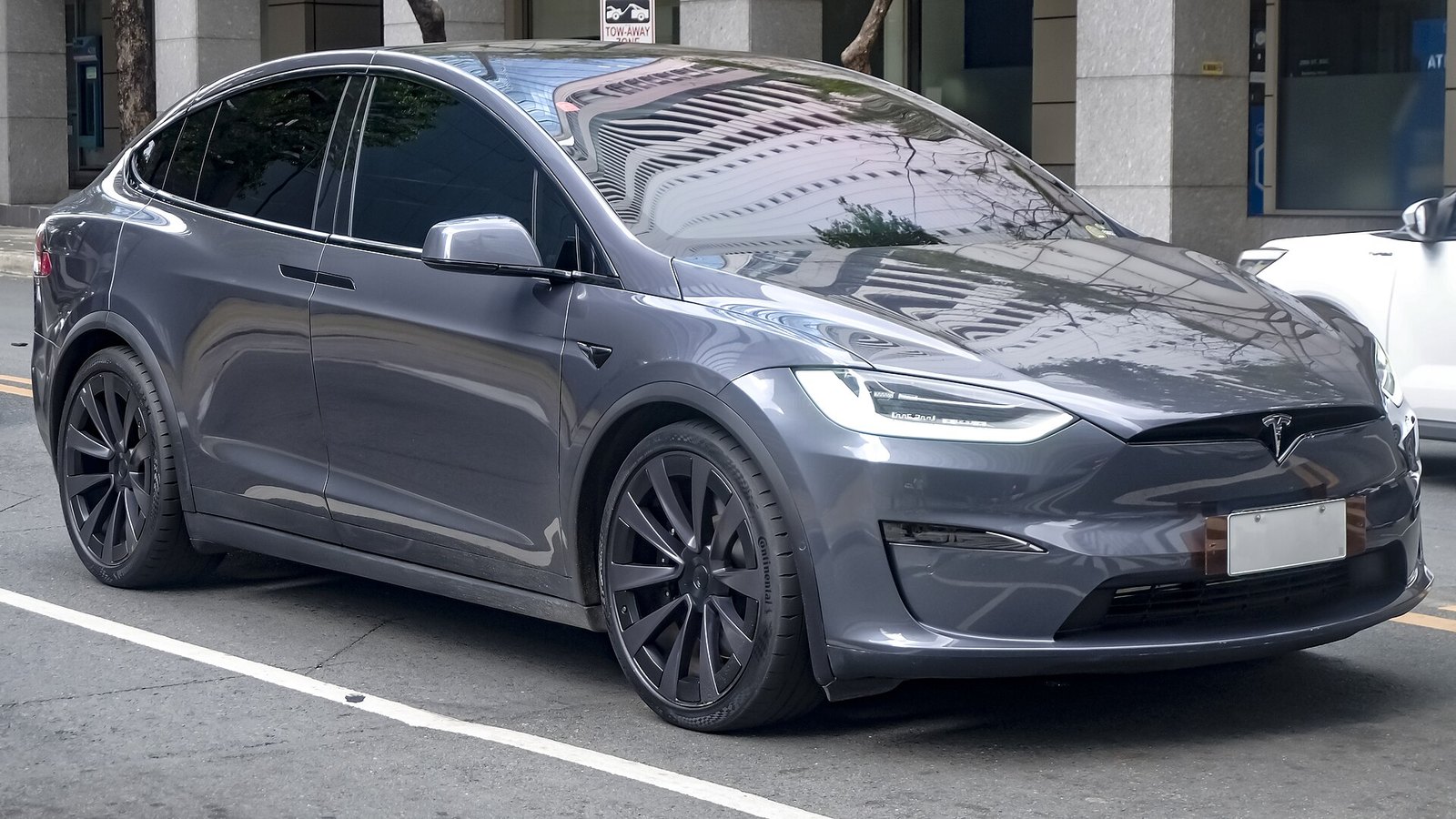 Shadow Grey Model X Plaid